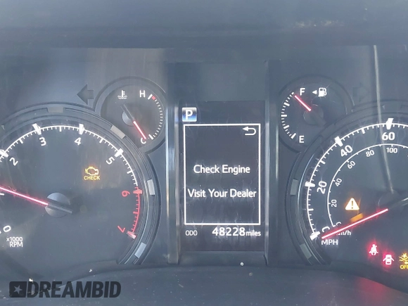 2023 Toyota 4Runner SR5 с VIN JTEMU5JR8P6155561, выставлен на аукционе IAAI как лот 41465467 с пробегом 48 228 миль миль и . История ставок и продаж доступна на DreamBid. Изображение 7.