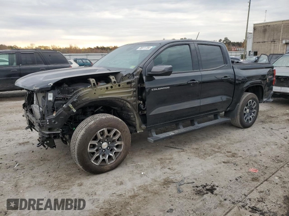 2023 Chevrolet Colorado 4WD LT z VIN 1GCPTCEK7P1227580, wystawiony jako Copart lot #78911734 z przebiegiem 14 165 mil mil oraz Szkody całkowita. Historia ofert i sprzedaży dostępna na DreamBid. Obrazek 1.