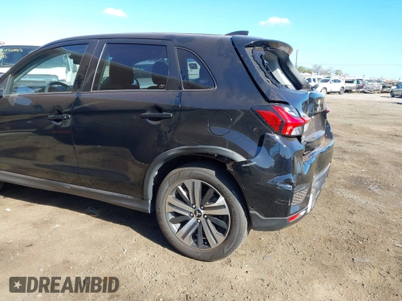 2022 Mitsubishi Outlander Sport ES with VIN JA4ARUAU4NU019731, listed as a IAAI auction lot 41131089 with 28,821 mi miles. Bid and sale history available at carsss.com. Image 17.