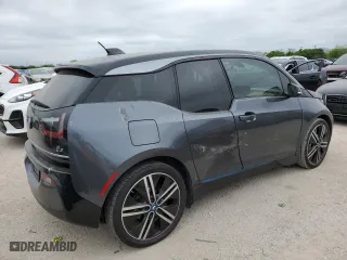 2018 BMW i3 with VIN WBY7Z2C56JVE61796, listed as a Copart auction lot 46865814 with 70,901 mi miles. Bid and sale history available at carsss.com. Image 3.