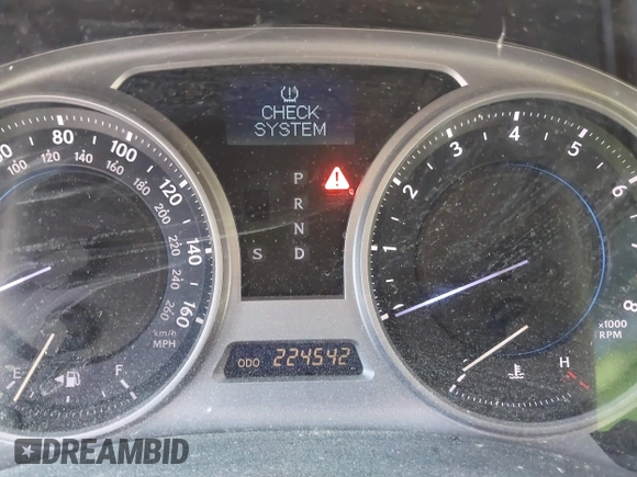 2006 Lexus IS 250 Manual with VIN JTHBK262865010292, listed as a IAAI auction lot 41832213 with 224,542 mi miles. Bid and sale history available at carsss.com. Image 7.