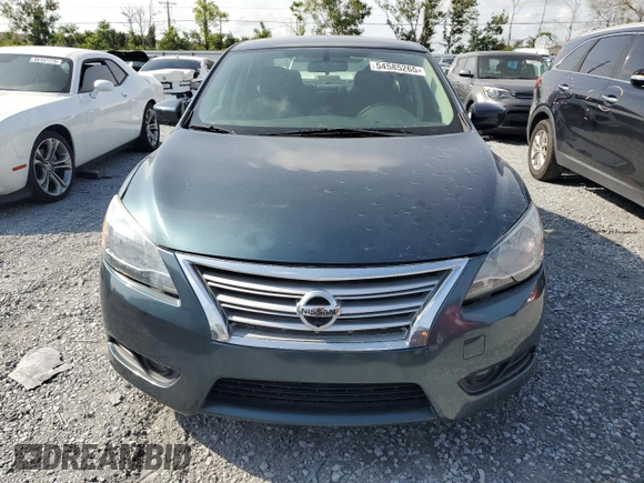 2015 Nissan Sentra SV with VIN 3N1AB7AP6FY357204, listed as a Copart auction lot 54585265 with 83,703 mi miles and Salvage Title. Bid and sale history available at DreamBid. Image 5.