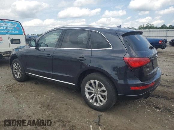 2013 Audi Q5 with VIN WA1CFBFPXDA032119, listed as a Copart auction lot 59907865 with 144,150 mi miles and Salvage title. Bid and sale history available at DreamBid. Image 2.