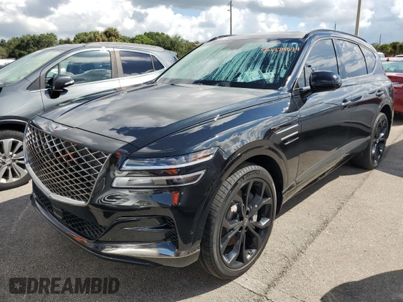 2024 Genesis GV80 Prestige Signature с VIN KMUHCESC8RU167319, выставлен на аукционе Copart как лот 74334074 с пробегом Не указан миль и На запчасти • Non repairable. История ставок и продаж доступна на DreamBid. Изображение 1.