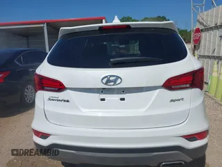 2017 Hyundai Santa Fe Sport 2.4L with VIN 5NMZT3LB4HH032913, listed as a IAAI auction lot 41978352 with 92,801 mi miles. Bid and sale history available at carsss.com. Image 16.
