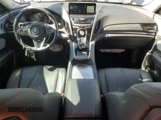 2021 Acura RDX Technology with VIN 5J8TC1H5XML023706, listed as a Copart auction lot 53155535 with 52,636 mi miles and Salvage title. Bid and sale history available at DreamBid. Image 8.