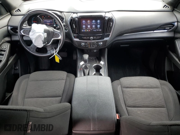 2022 Chevrolet Traverse LT Cloth with VIN 1GNEVGKW7NJ129251, listed as a Copart auction lot 54088695 with 47,011 mi miles and Salvage title. Bid and sale history available at DreamBid. Image 8.