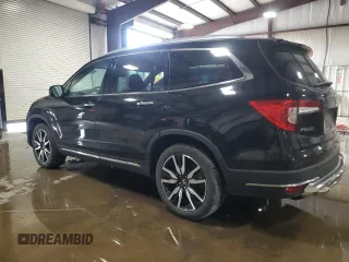 2021 Honda Pilot Touring 8-Passenger with VIN 5FNYF6H96MB040050, listed as a Copart auction lot 53533115 with 38,006 mi miles and Salvage title. Bid and sale history available at DreamBid. Image 2.