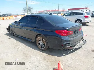 2019 BMW 5 Series M550i xDrive with VIN WBAJB9C51KB288853, listed as a IAAI auction lot 41905019 with Not provided miles and . Bid and sale history available at DreamBid. Image 3.