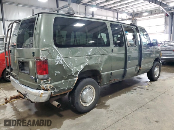 2005 Ford Econoline Passenger XL with VIN 1FBNE31L75HB26371, listed as a Copart auction lot 53566155 with 219,769 mi miles and Clean Title. Bid and sale history available at carsss.com. Image 3.