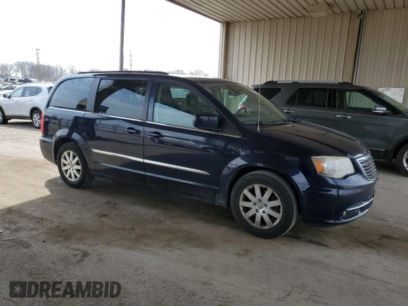 2014 Chrysler Town & Country Touring with VIN 2C4RC1BG4ER159387, listed as a Copart auction lot 53050315 with 164,644 mi miles and Salvage Title. Bid and sale history available at DreamBid. Image 4.