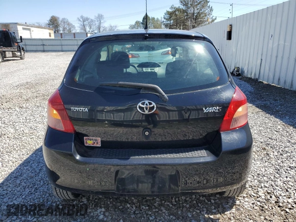 2007 Toyota Yaris with VIN JTDJT923275110407, listed as a Copart auction lot 53677095 with 197,490 mi miles and Clean Title. Bid and sale history available at carsss.com. Image 6.