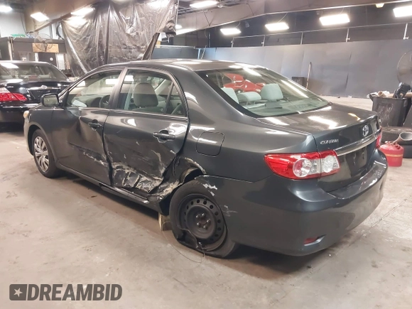 2013 Toyota Corolla L with VIN 2T1BU4EEXDC025315, listed as a IAAI auction lot 40978281 with 106,597 mi miles and . Bid and sale history available at carsss.com. Image 3.