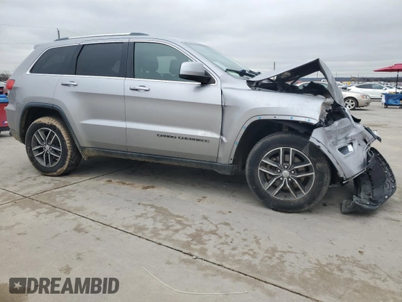 2018 Jeep Grand Cherokee Laredo E with VIN 1C4RJEAG6JC402845, listed as a Copart auction lot 44961555 with 0 mi miles and Salvage Title. Bid and sale history available at carsss.com. Image 4.