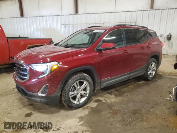 2018 GMC Terrain SLE with VIN 3GKALMEV8JL187410, listed as a Copart auction lot 50054005 with 89,193 mi miles and Clean Title. Bid and sale history available at carsss.com. Image 1.