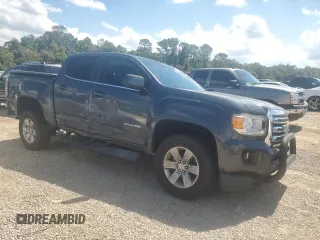 2016 GMC Canyon 2WD SLE with VIN 1GTG5CE36G1155709, listed as a Copart auction lot 73132424 with 58,956 mi miles and Salvage Title. Bid and sale history available at carsss.com. Image 4.