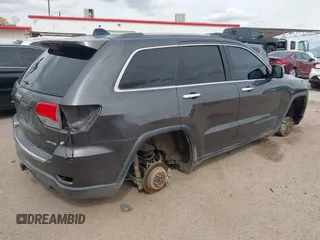 2017 Jeep Grand Cherokee Limited with VIN 1C4RJEBG4HC838019, listed as a IAAI auction lot 41804665 with 135,980 mi miles. Bid and sale history available at carsss.com. Image 4.