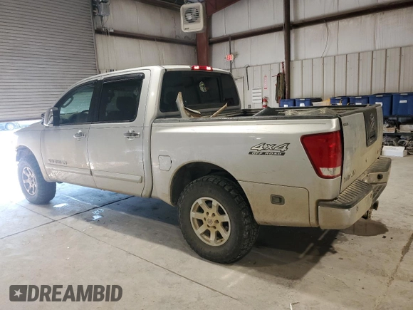 2007 Nissan Titan SE z VIN 1N6BA07B87N226908, wystawiony jako Copart lot #86951184 z przebiegiem 233 741 mil mil oraz Szkoda całkowita • Salvage title. Historia ofert i sprzedaży dostępna na DreamBid. Obrazek 2.