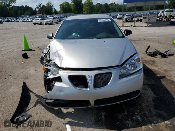 2006 Pontiac G6 GT with VIN 1G2ZH558464230447, listed as a Copart auction lot 62491755 with 157,596 mi miles and Salvage title. Bid and sale history available at DreamBid. Image 5.