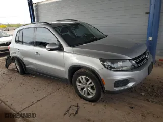 2017 Volkswagen Tiguan S with VIN WVGAV7AX4HK026185, listed as a Copart auction lot 50966555 with 152,810 mi miles and Salvage Title. Bid and sale history available at carsss.com. Image 4.