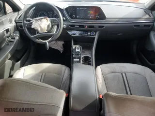 2021 Hyundai Sonata SEL with VIN 5NPEL4JA7MH105722, listed as a Copart auction lot 82770554 with 77,593 mi miles and Salvage Title. Bid and sale history available at carsss.com. Image 8.