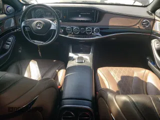 2017 Mercedes-Benz S 550e with VIN WDDUG6DBXHA289413, listed as a Copart auction lot 60136854 with 46,405 mi miles and Salvage Title. Bid and sale history available at DreamBid. Image 8.