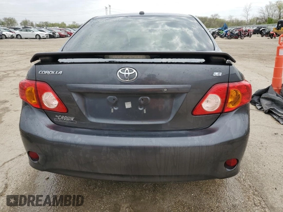 2010 Toyota Corolla with VIN 1NXBU4EE6AZ196363, listed as a Copart auction lot 53488585 with 61,832 mi miles and Salvage Title. Bid and sale history available at DreamBid. Image 6.