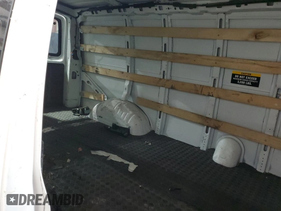 2023 GMC Savana Cargo z VIN 1GTW7AFP9P1123588, wystawiony jako Copart lot #47600395 z przebiegiem 32 157 mil mil oraz Czysty tytuł • Clean title. Historia ofert i sprzedaży dostępna na DreamBid. Obrazek 11.