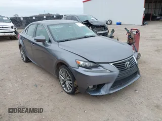 2014 Lexus IS 250 with VIN JTHBF1D23E5014346, listed as a IAAI auction lot 41645005 with 133,923 mi miles. Bid and sale history available at carsss.com. Image 1.