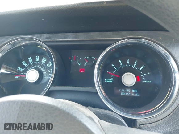 2011 Ford Mustang V6 with VIN 1ZVBP8AM9B5138207, listed as a IAAI auction lot 42565744 with 154,151 mi miles and . Bid and sale history available at DreamBid. Image 7.