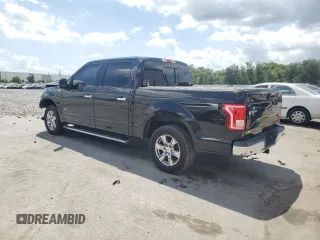 2015 Ford F-150 XL with VIN 1FTEW1CP0FFC58687, listed as a Copart auction lot 55101825 with 107,942 mi miles and Salvage Title. Bid and sale history available at DreamBid. Image 2.