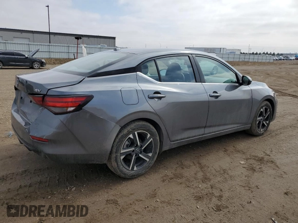 2024 Nissan Sentra SV with VIN 3N1AB8CV7RY270837, listed as a Copart auction lot 51293725 with 18,937 mi miles and Salvage Title. Bid and sale history available at DreamBid. Image 3.