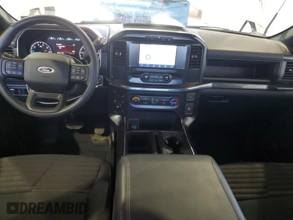 2022 Ford F-150 XL with VIN 1FTEX1EP5NKD35795, listed as a Copart auction lot 66329465 with 42,469 mi miles and Salvage title. Bid and sale history available at DreamBid. Image 8.