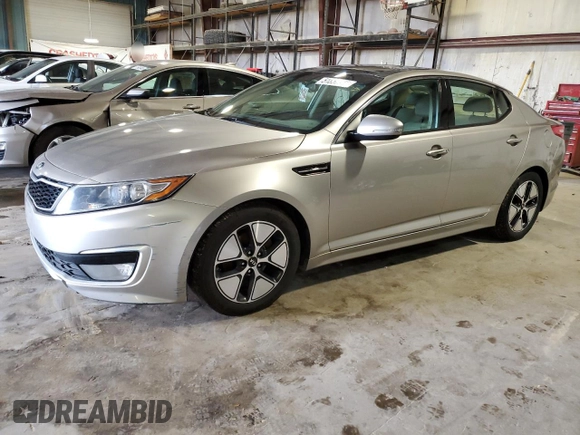 2012 Kia Optima Hybrid with VIN KNAGM4AD3C5027127, listed as a Copart auction lot 51850575 with 168,861 mi miles and Clean Title. Bid and sale history available at carsss.com. Image 1.
