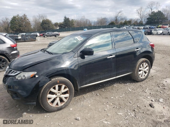 2012 Nissan Murano S with VIN JN8AZ1MU5CW105359, listed as a Copart auction lot 44150795 with 112,589 mi miles and Clean Title. Bid and sale history available at carsss.com. Image 1.