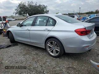 2017 BMW 3 Series 340i with VIN WBA8B3G37HNU36208, listed as a Copart auction lot 47642495 with 93,390 mi miles and Salvage Title. Bid and sale history available at carsss.com. Image 2.