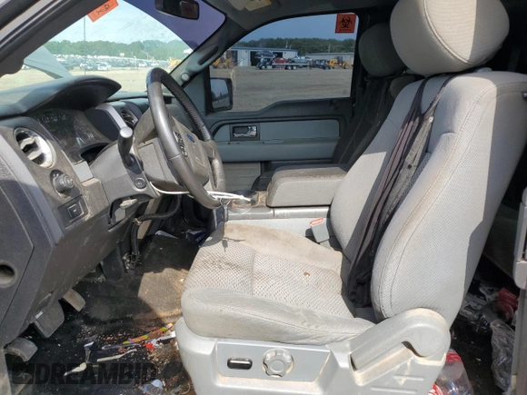 2014 Ford F-150 XL with VIN 1FTFX1EF7EFC61901, listed as a Copart auction lot 59619545 with 148,930 mi miles and Salvage title. Bid and sale history available at DreamBid. Image 7.