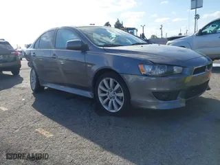 2010 Mitsubishi Lancer GTS with VIN JA32U8FW4AU017383, listed as a IAAI auction lot 41523296 with 183,390 mi miles. Bid and sale history available at carsss.com. Image 1.