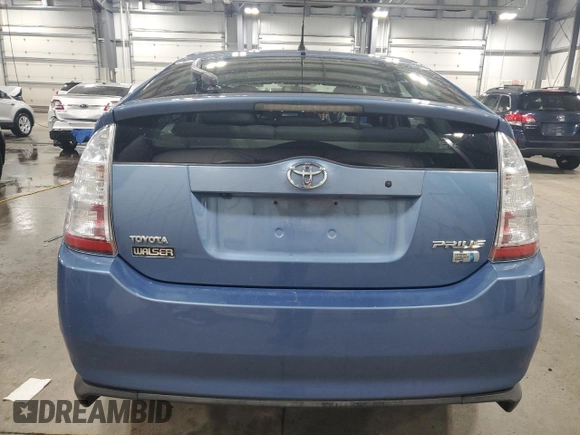 2007 Toyota Prius with VIN JTDKB20U577659422, listed as a Copart auction lot 50265615 with 180,083 mi miles and Salvage Title. Bid and sale history available at carsss.com. Image 6.