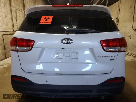 2016 Kia Sorento LX with VIN 5XYPGDA39GG073608, listed as a Copart auction lot 49380795 with 83,060 mi miles and Clean Title. Bid and sale history available at DreamBid. Image 6.