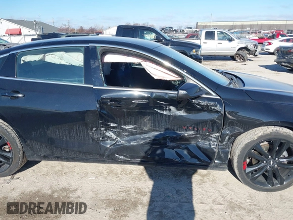 2018 Chevrolet Malibu LT with VIN 1G1ZD5ST7JF197384, listed as a IAAI auction lot 41082036 with 124,277 mi miles. Bid and sale history available at carsss.com. Image 6.
