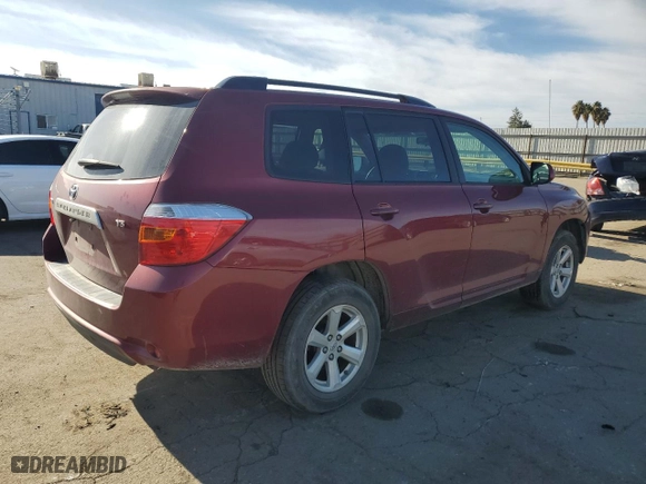 2009 Toyota Highlander with VIN JTEDS41A392087397, listed as a Copart auction lot 84896794 with 141,120 mi miles and Salvage Title. Bid and sale history available at carsss.com. Image 3.