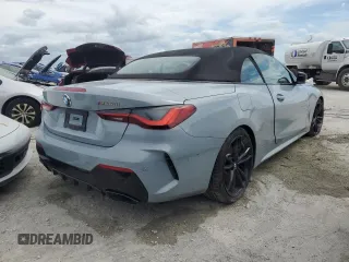 2024 BMW 4 Series M440i with VIN WBA53AT0XRCP88146, listed as a Copart auction lot 75429174 with Not Provided miles and Non Repairable. Bid and sale history available at carsss.com. Image 3.