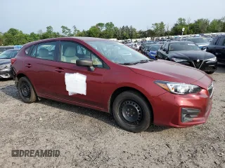 2017 Subaru Impreza with VIN 4S3GTAA66H3740466, listed as a Copart auction lot 58939525 with 132,003 mi miles and Salvage title. Bid and sale history available at DreamBid. Image 4.