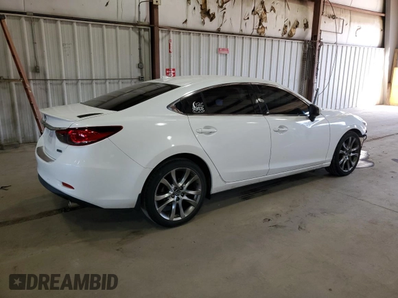 2015 Mazda 6 i Grand Touring with VIN JM1GJ1W57F1223370, listed as a Copart auction lot 48793385 with 66,083 mi miles and Salvage Title. Bid and sale history available at carsss.com. Image 3.