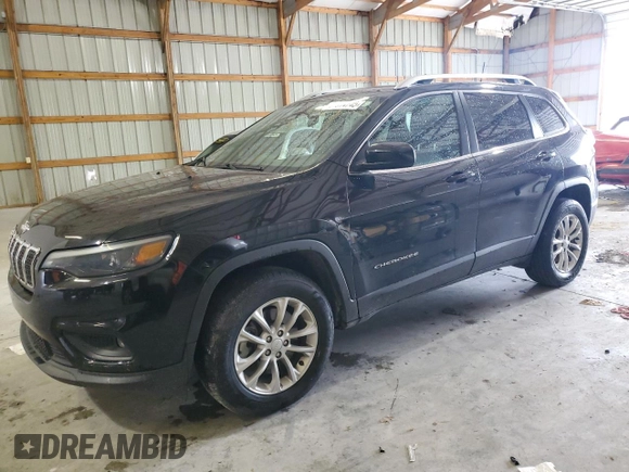 2019 Jeep Cherokee Latitude with VIN 1C4PJMCB4KD284230, listed as a Copart auction lot 57514745 with 107,478 mi miles and Salvage title. Bid and sale history available at DreamBid. Image 1.