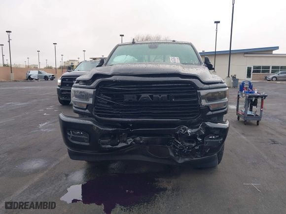 2022 Ram 2500 Laramie with VIN 3C6UR5FL2NG377414, listed as a IAAI auction lot 41492443 with 100,477 mi miles. Bid and sale history available at carsss.com. Image 13.