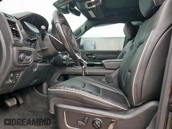 2022 Ram 1500 Limited with VIN 1C6SRFHTXNN400438, listed as a Copart auction lot 58592635 with 17,390 mi miles and Salvage title. Bid and sale history available at DreamBid. Image 7.