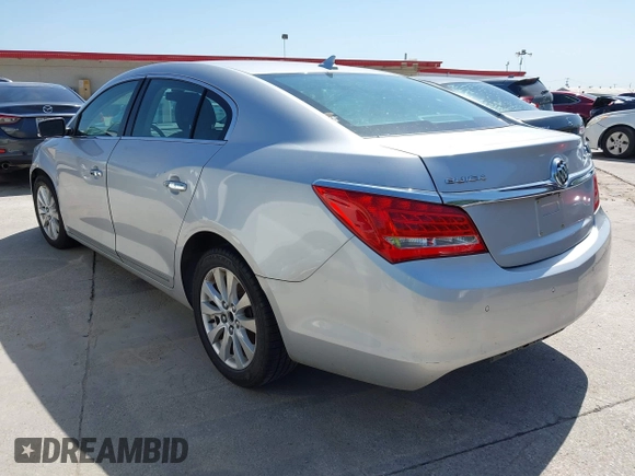 2014 Buick LaCrosse Leather with VIN 1G4GB5GR4EF152051, listed as a IAAI auction lot 42014778 with 128,136 mi miles and . Bid and sale history available at DreamBid. Image 3.
