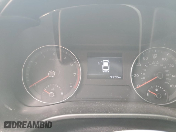 2019 Kia Forte LXS with VIN 3KPF24AD0KE079421, listed as a Copart auction lot 53004155 with 93,695 mi miles and Salvage title. Bid and sale history available at DreamBid. Image 9.
